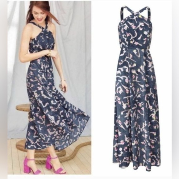 CAbi Dresses & Skirts - Cabi #5269 Aurora Halter Dress Size 6 | 3316